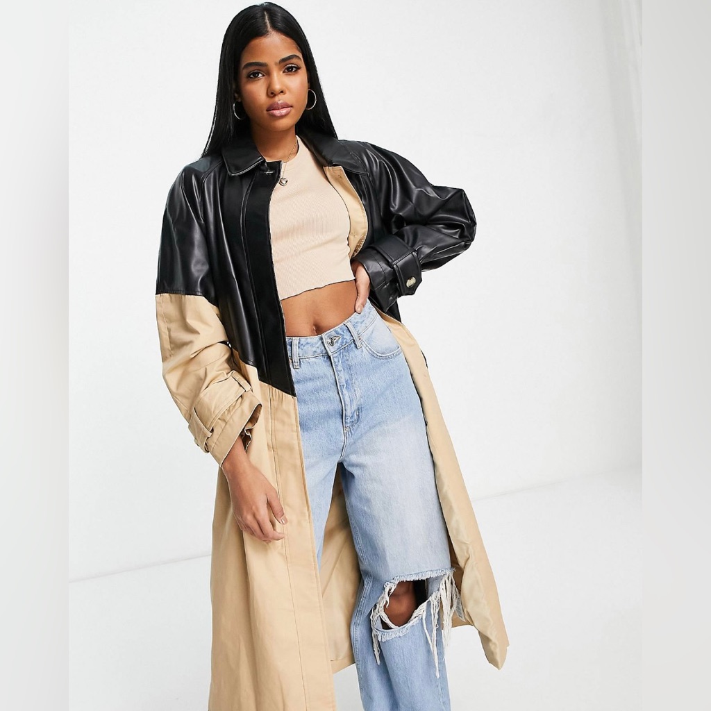 Asos Design Trench
